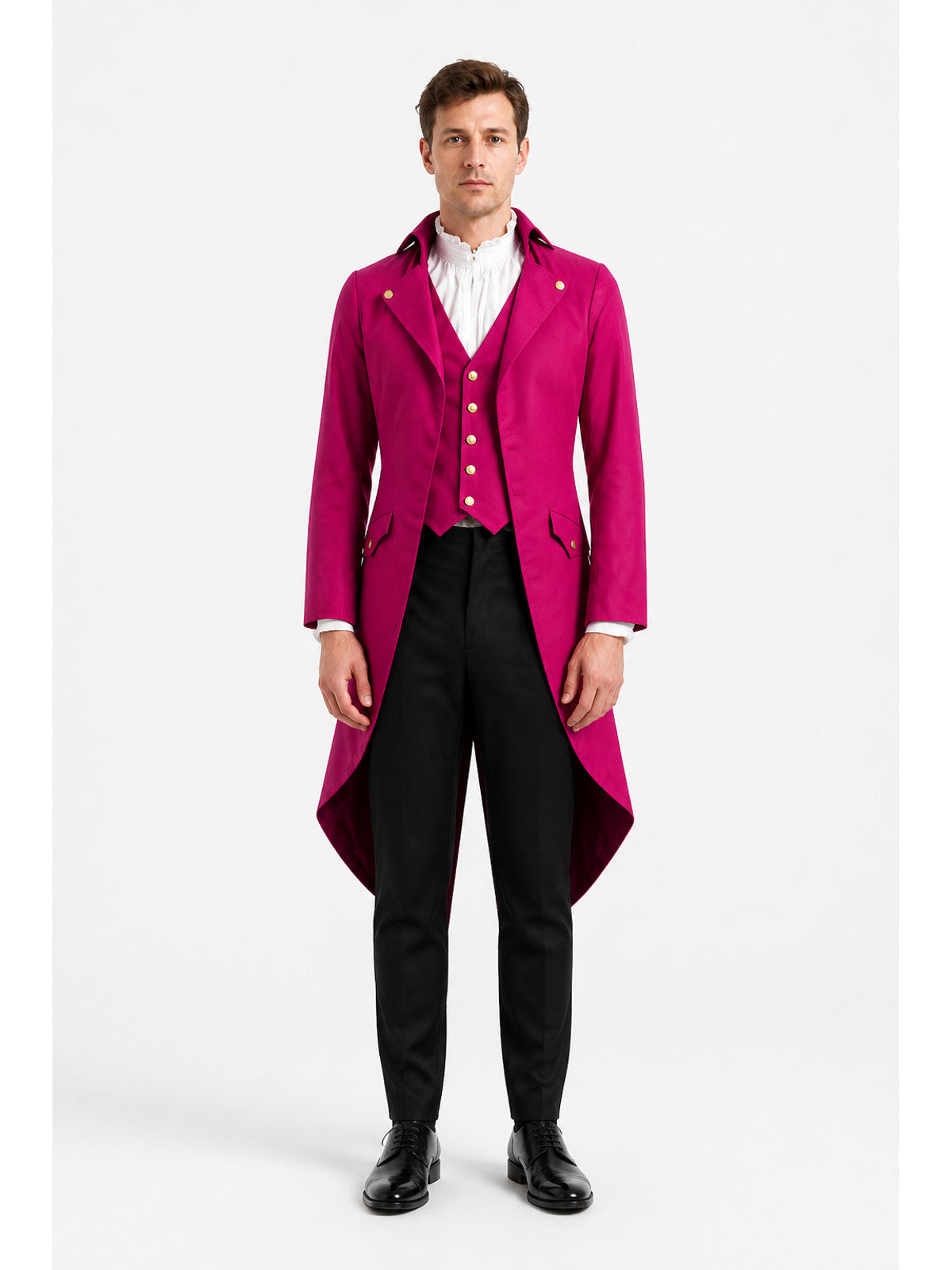 Men's Long Medieval-Style Tailcoat
