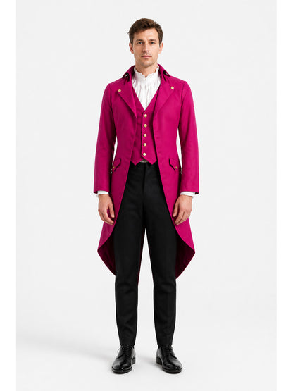 Men's Long Medieval-Style Tailcoat