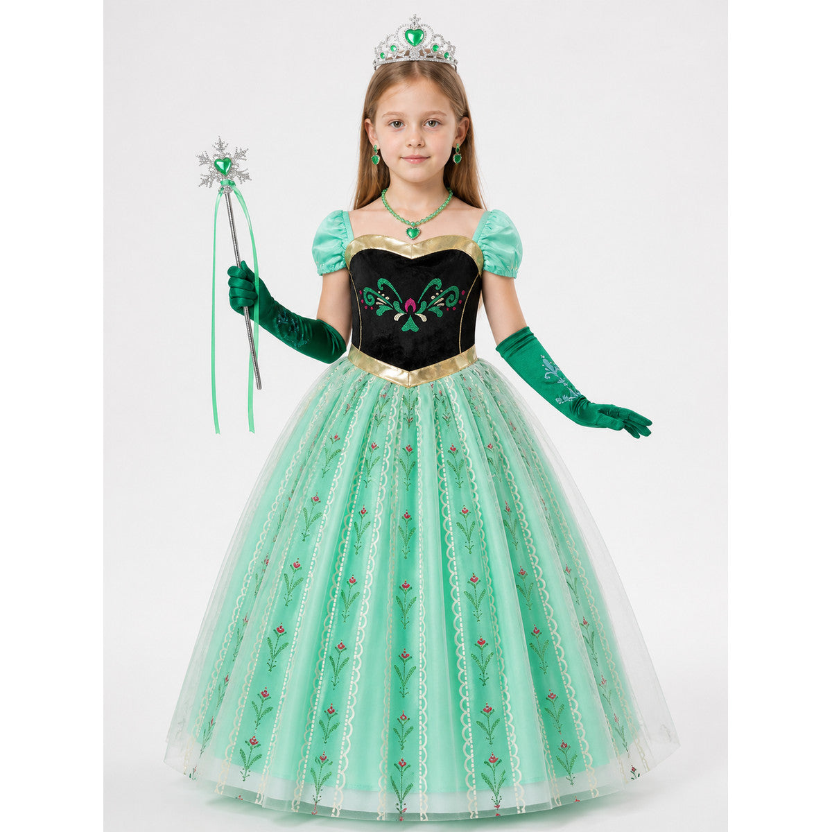 Princess Costume with Accessories for Halloween main product view