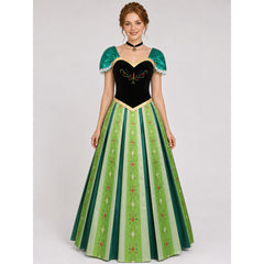Frozen Princess Anna Carnival Dress, Cosplay