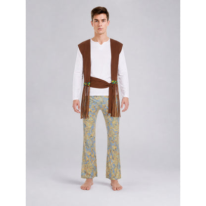 Retro-Style Costume with Vest on-model view