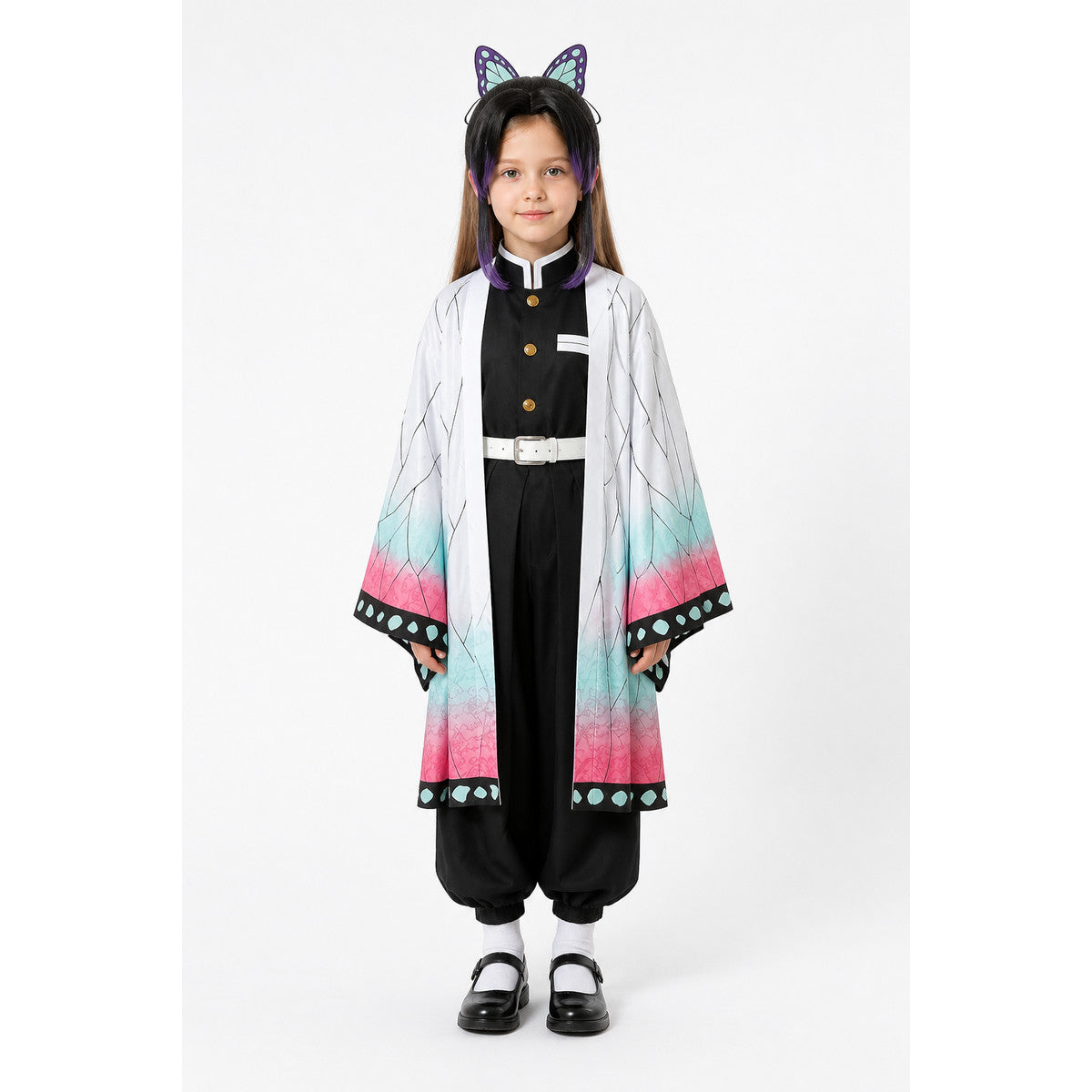 Shinobu Kocho Anime Cosplay Cloak Cape main product view