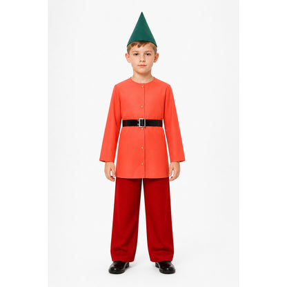 Carnival Gnome Costume with Hat and Belt main product view