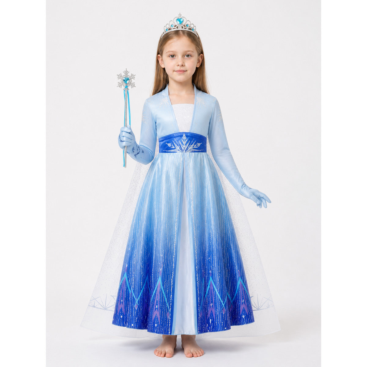 Halloween Snow Princess Costume