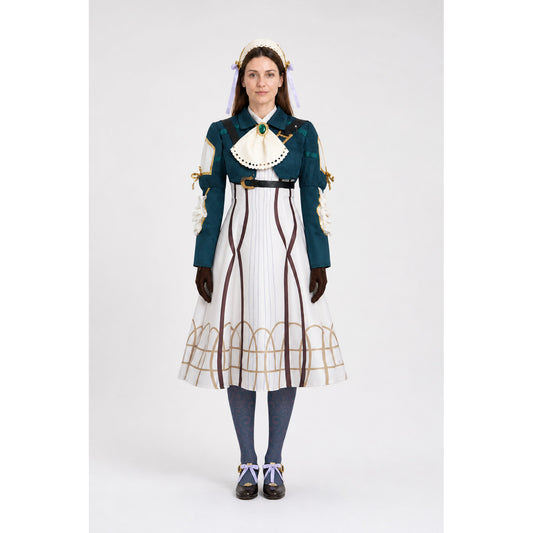 Violet Cosplay Costume Set with Skirt and Jacket main product view