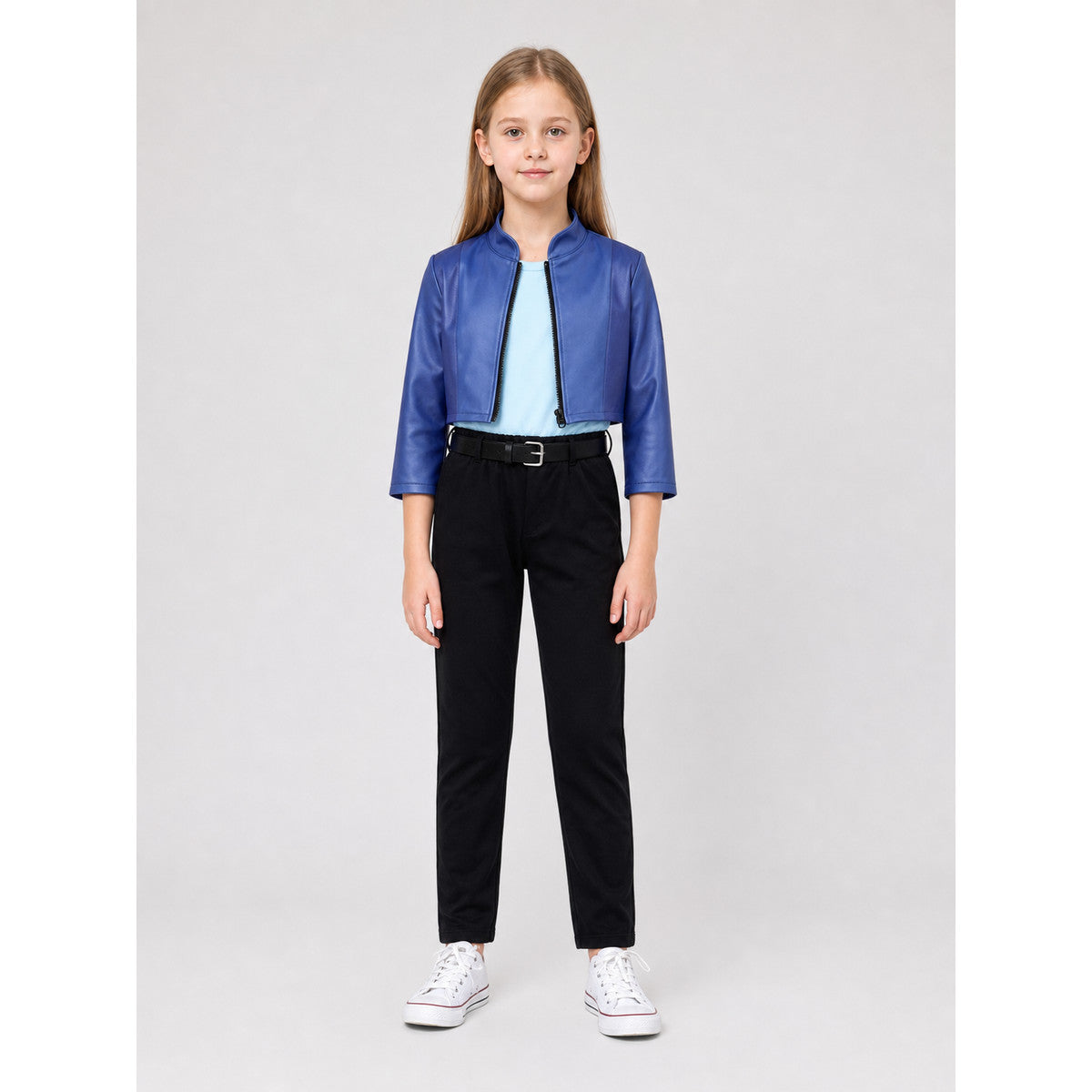 Nick from Zootopia Cosplay Costume: Jacket and Pants on-model view