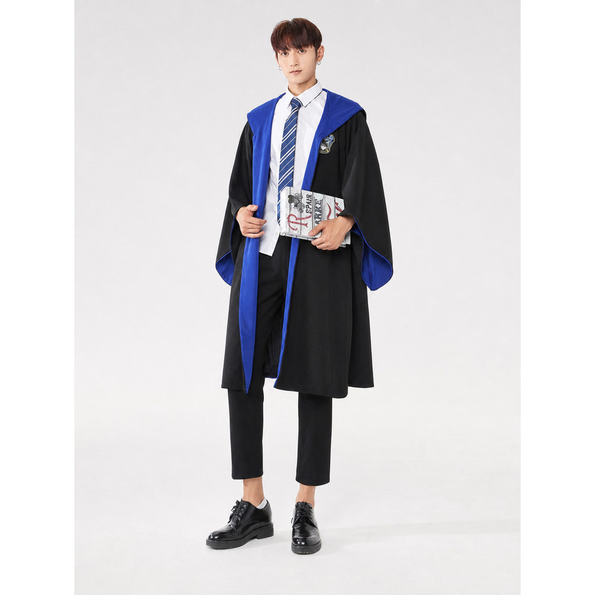 Wizard Costume with Robe, Shirt, and Tie