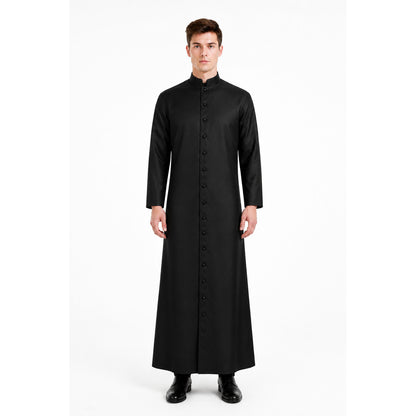 Black Death Cloak with Cross for Halloween main product view