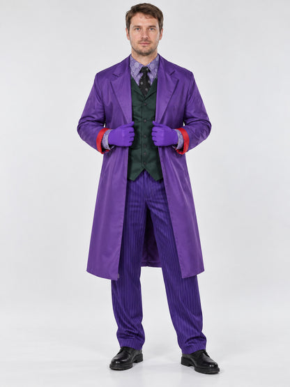 Joker cosplay costume purple with green vest