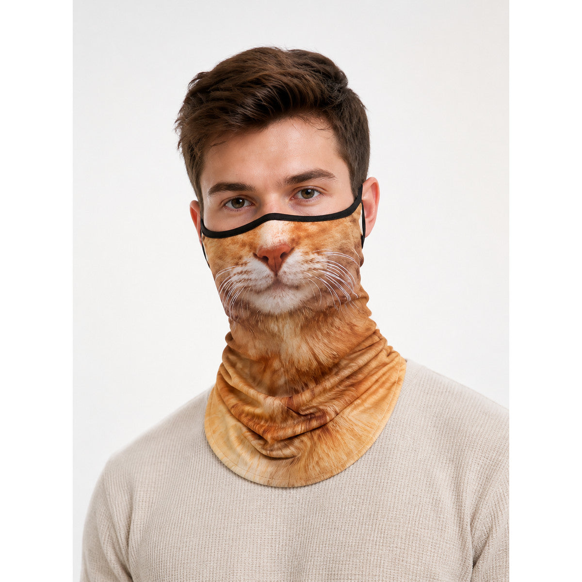 Cat Mask Headpiece for Halloween main product view