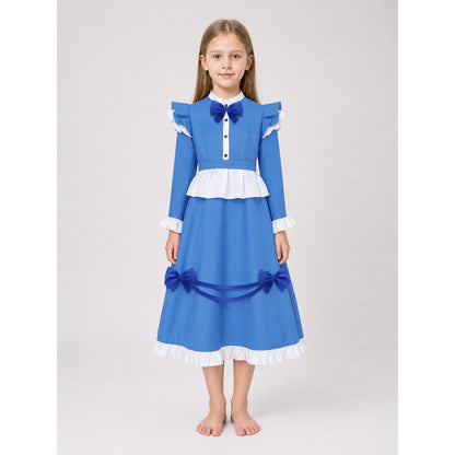 Poppy Cosplay Dress with Ruffles and Bows