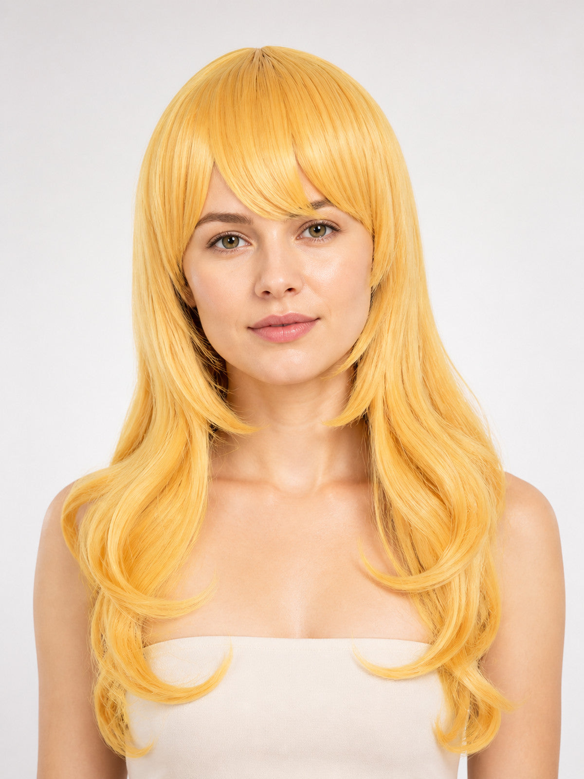 Golden Carnival Wig for Halloween and Cosplay main product view