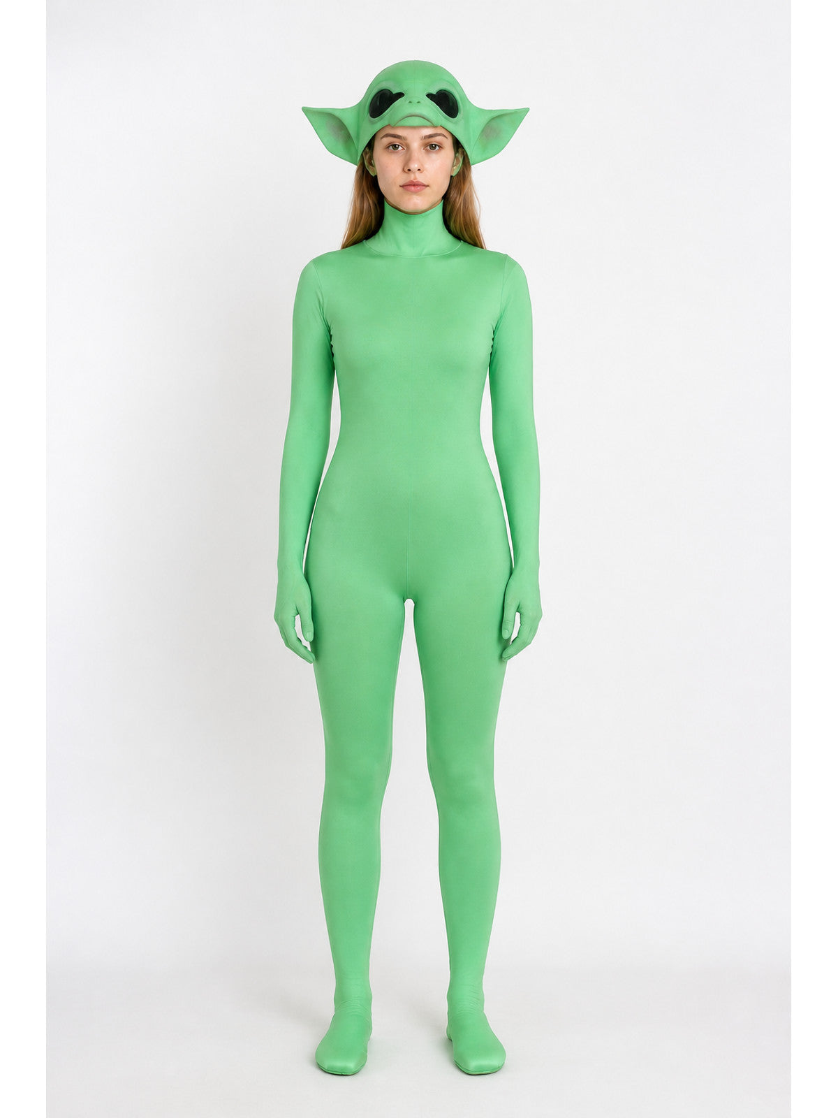 Children's Grogu Jumpsuit with Halloween Mask main product view