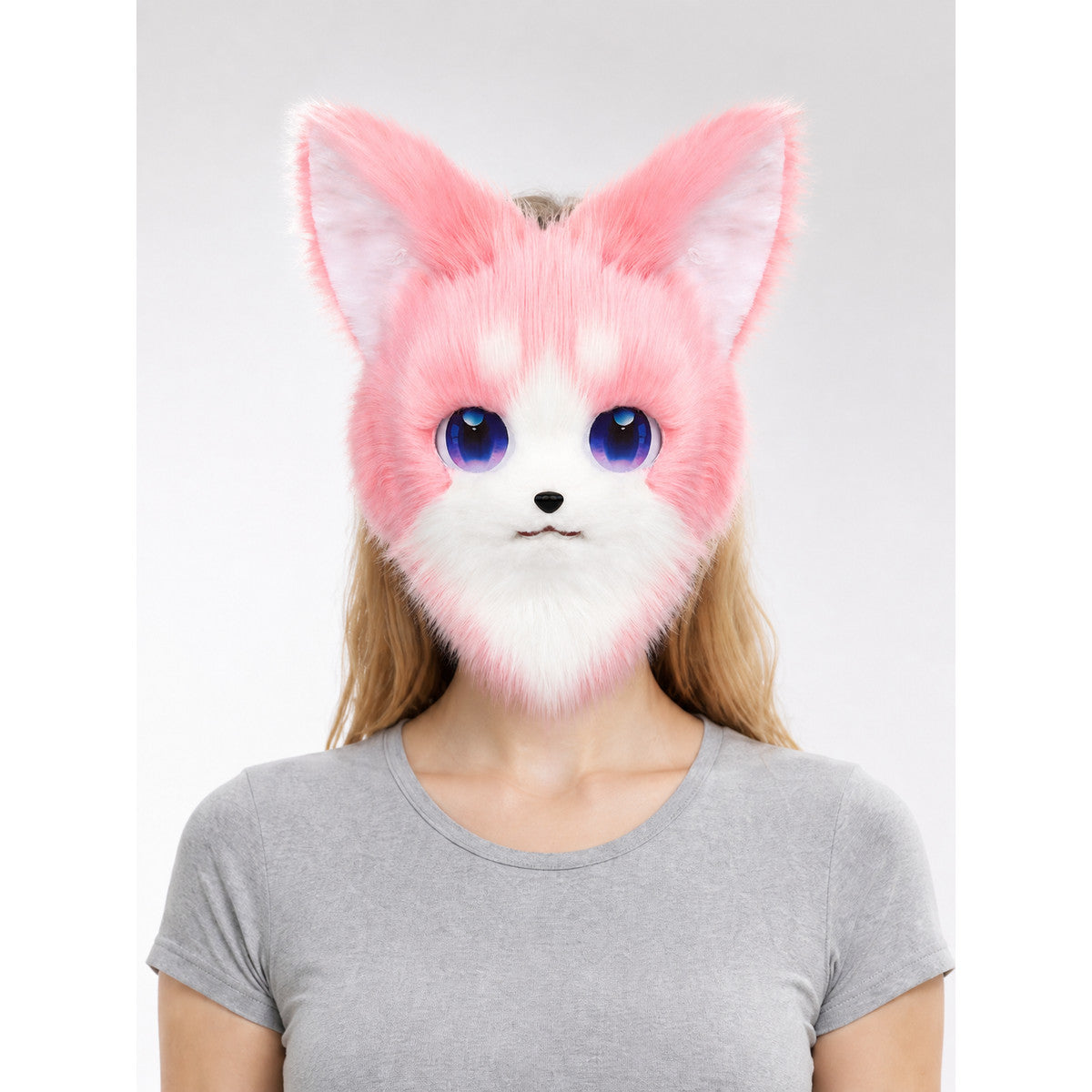 Halloween Cat-Fox Carnival Headpiece Mask main product view