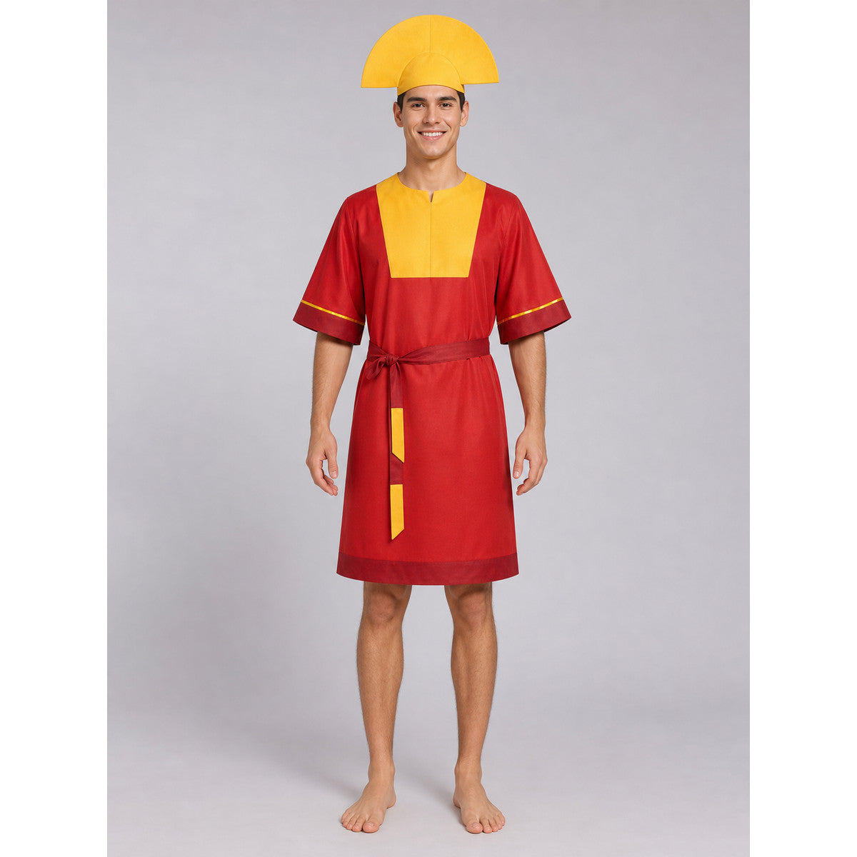 Movie Character Cosplay Costume with Hat front view