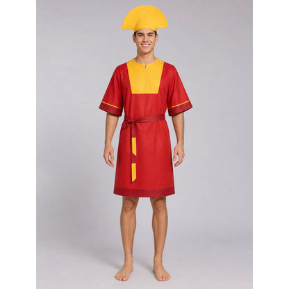Movie Character Cosplay Costume with Hat front view