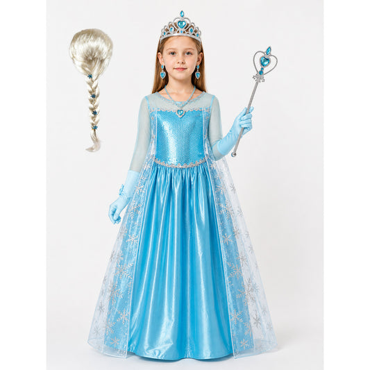 Snow Queen Halloween Costume main product view