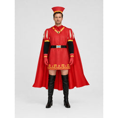 Lord Farquaad Cosplay Costume with Cape and Hat