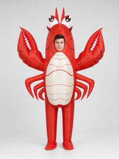 Inflatable Lobster Costume with Claws for Parties