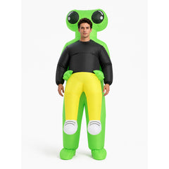 Adult Inflatable Alien Costume with Big Eyes