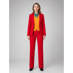 Joker Cosplay Costume, Red Set