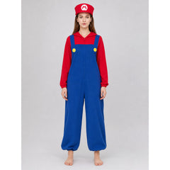 Super Mario-Style Costume with Cap