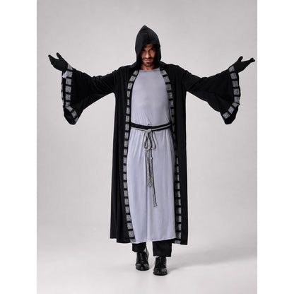 Cosplay costume: long hooded robe