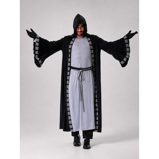 Cosplay costume: long hooded robe