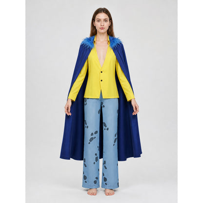 Trafalgar Law Cosplay Costume: Cape, Jacket, and Pants