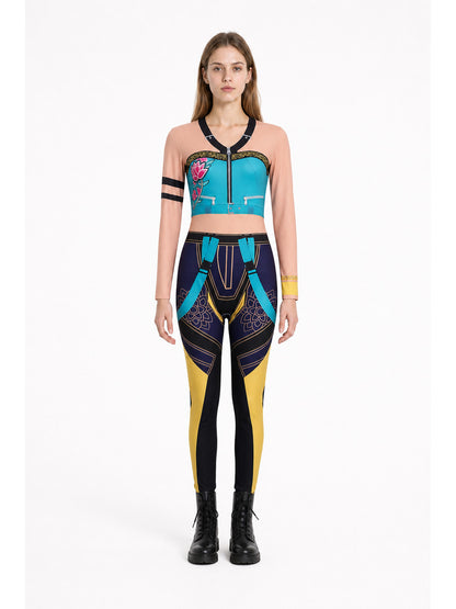Zoe Cosplay Jumpsuit with Front Zipper main product view