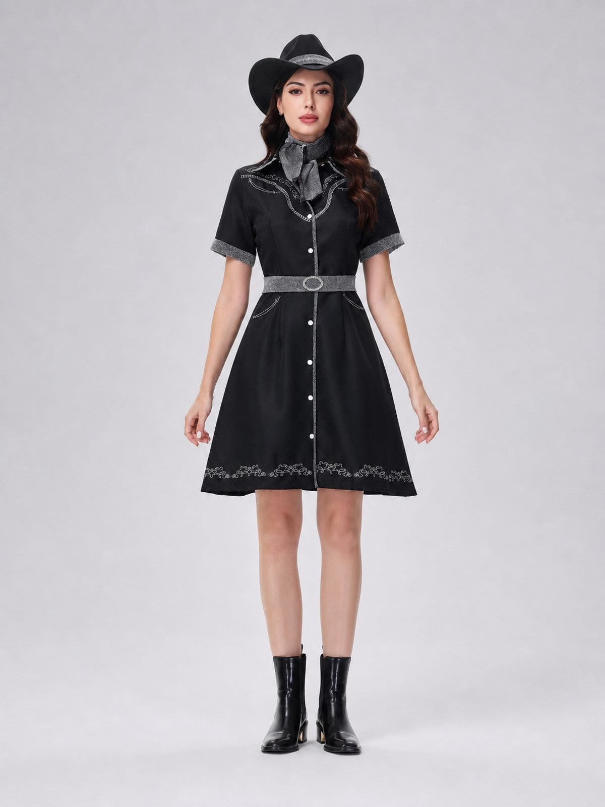 Western-Style Stage Costume for Cosplay