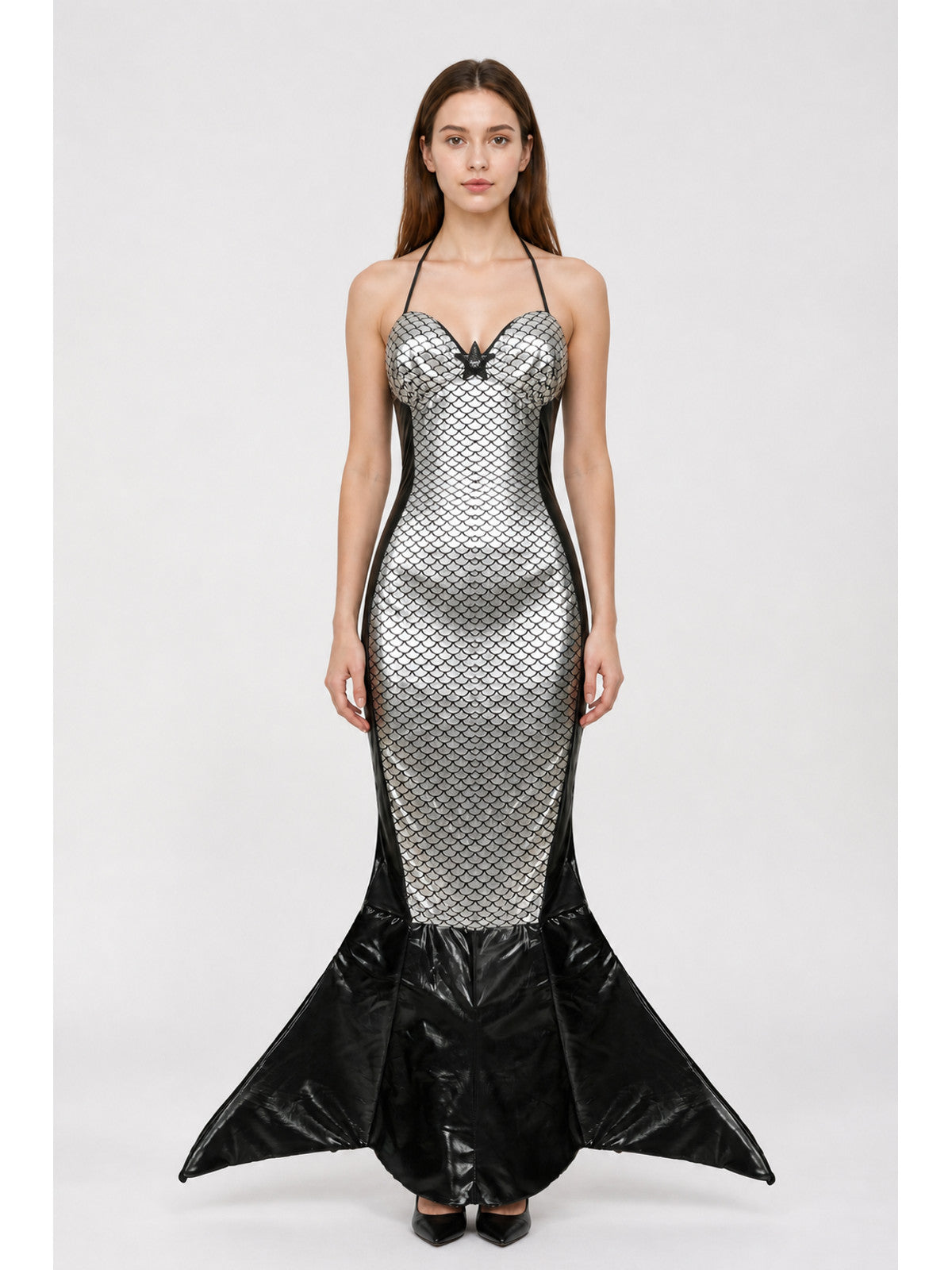 Mermaid Dress with Fish Tail and Scales main product view