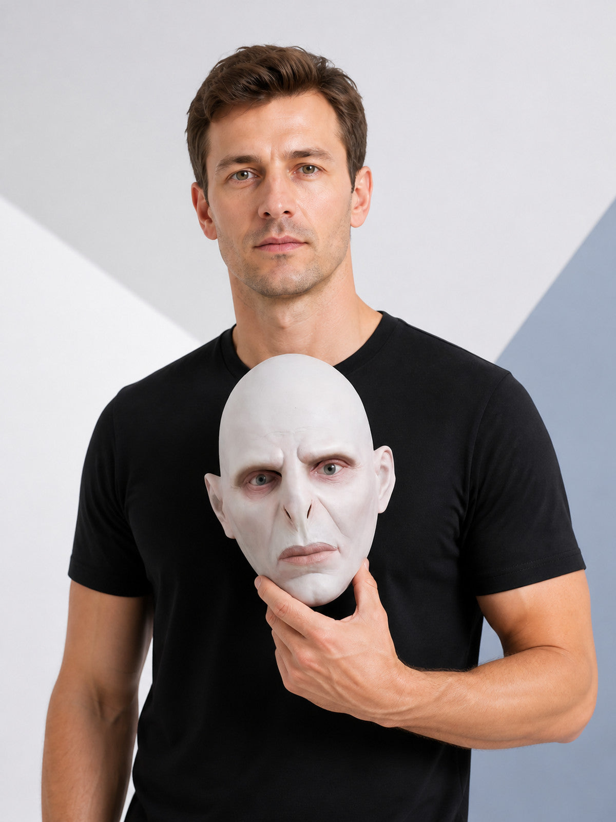 Bald-Head Halloween Carnival Mask