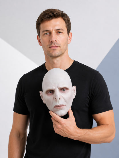Bald-Head Halloween Carnival Mask