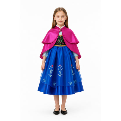 Princess Costume with a Full Skirt and Cape main product view