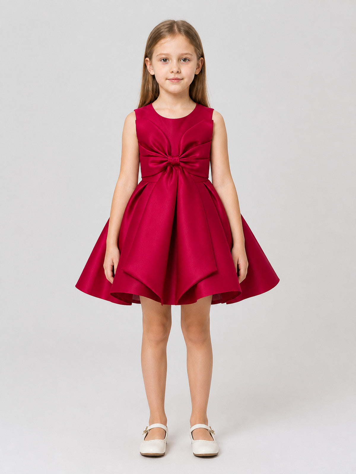 Princess Tutu Dress with Bow for Flower Girls