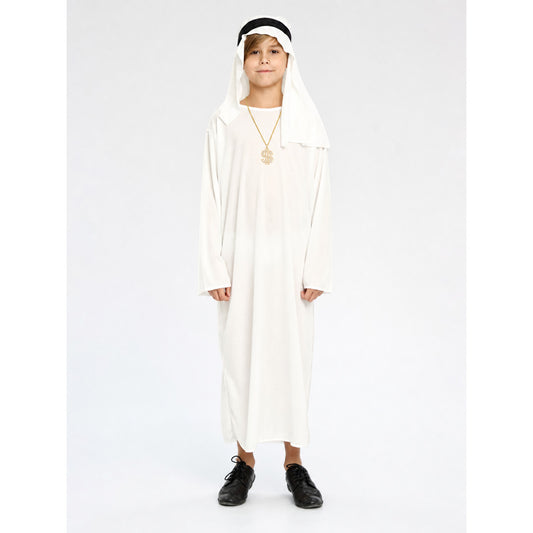 Children's Arabian-Style Carnival Costume with Pendant