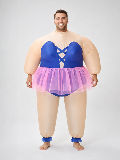 Inflatable Ballet Costume for Parties and Performances on-model view