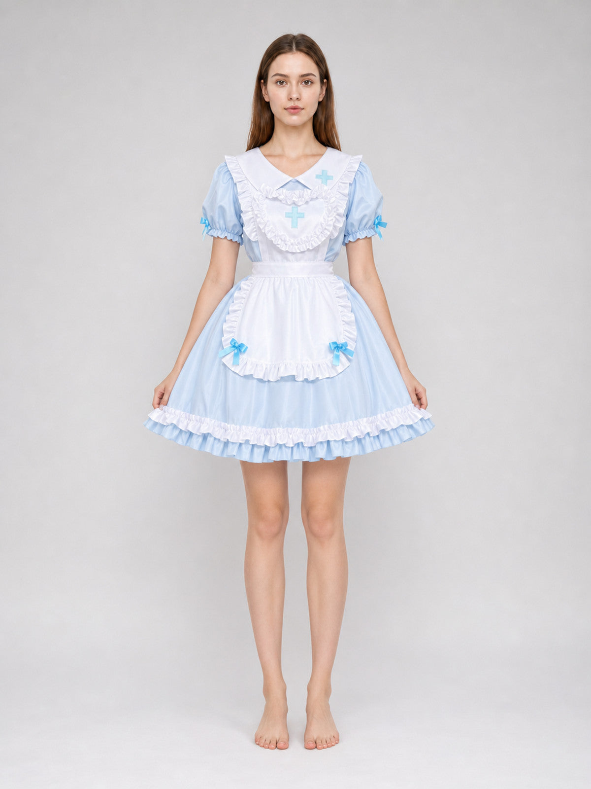 Maid Costume Dress for Cosplay front view