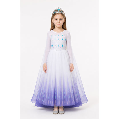 Children's Elsa Costume, Long-Sleeve Dress main product view