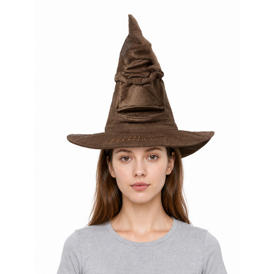 Carnival Cone Hat with Wide Brim