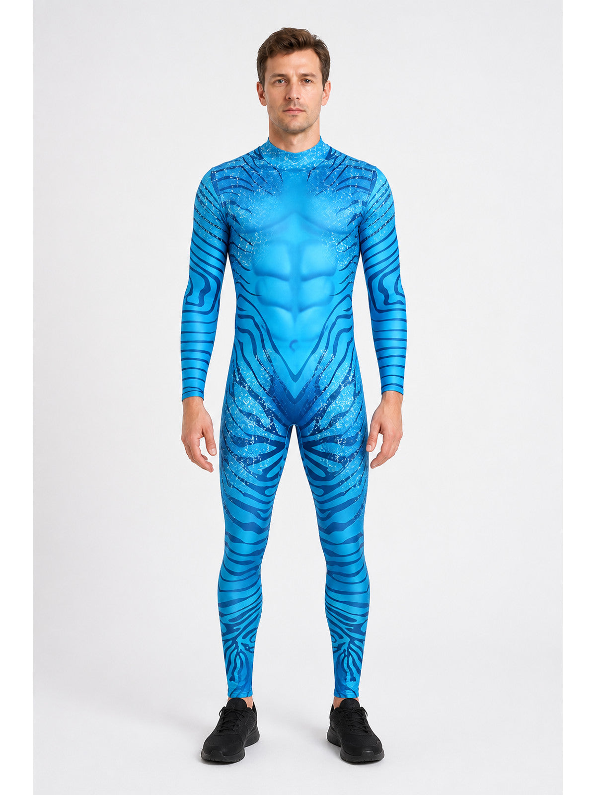 Avatar 3 Cosplay Costume, Blue Jumpsuit main product view