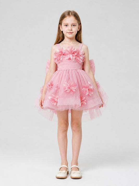 Princess Dress with a Full Skirt L6162 for Banquets on-model view