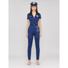 Police Costume for Cosplay with Police Hat