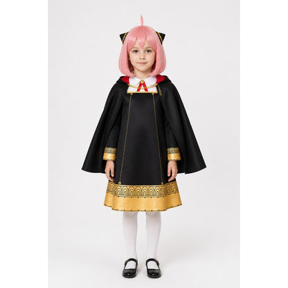 Anya Forger Cosplay Costume with Cape from SPY x FAMILY main product view