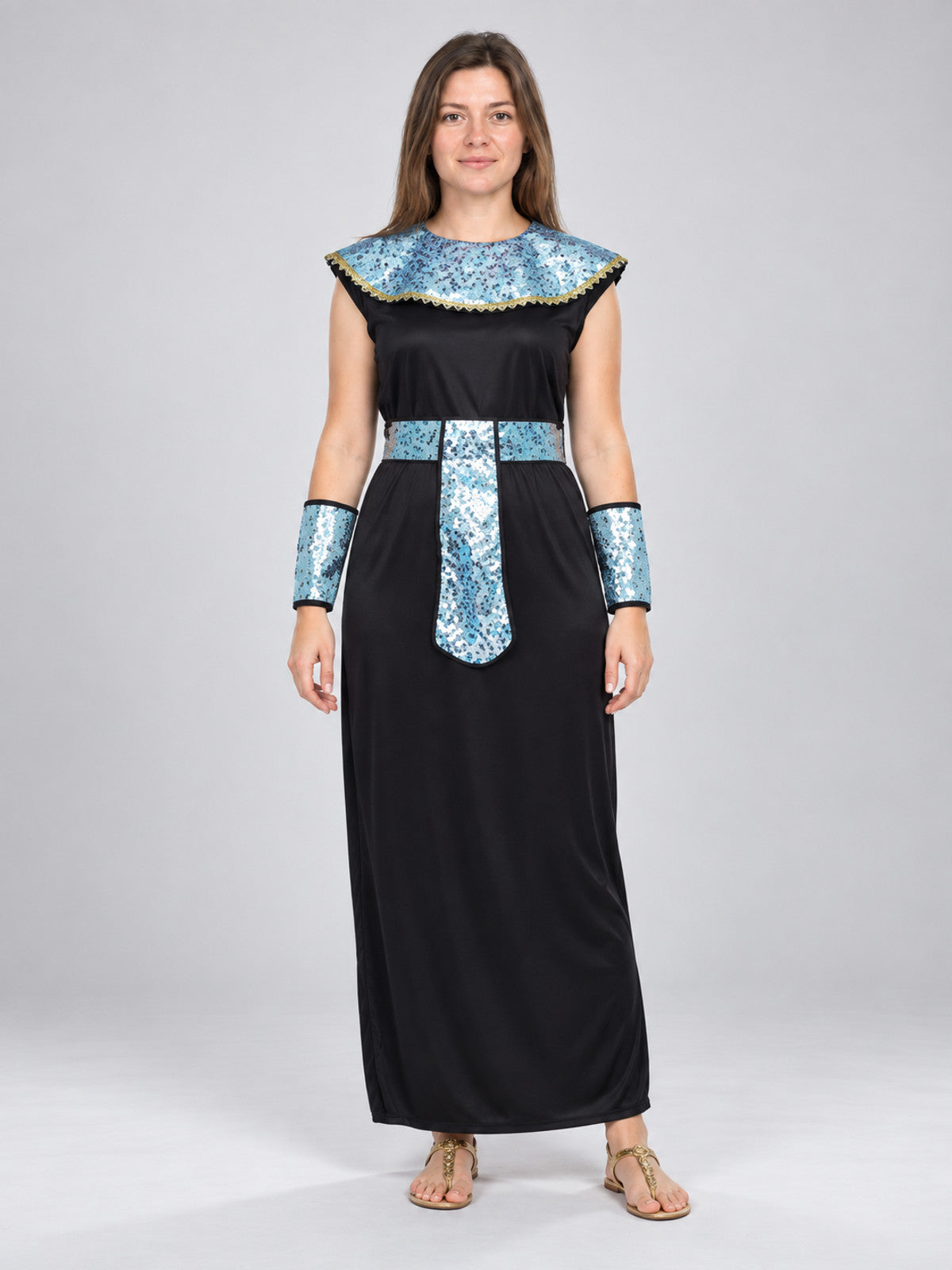 Egyptian-Style Glitter Costume