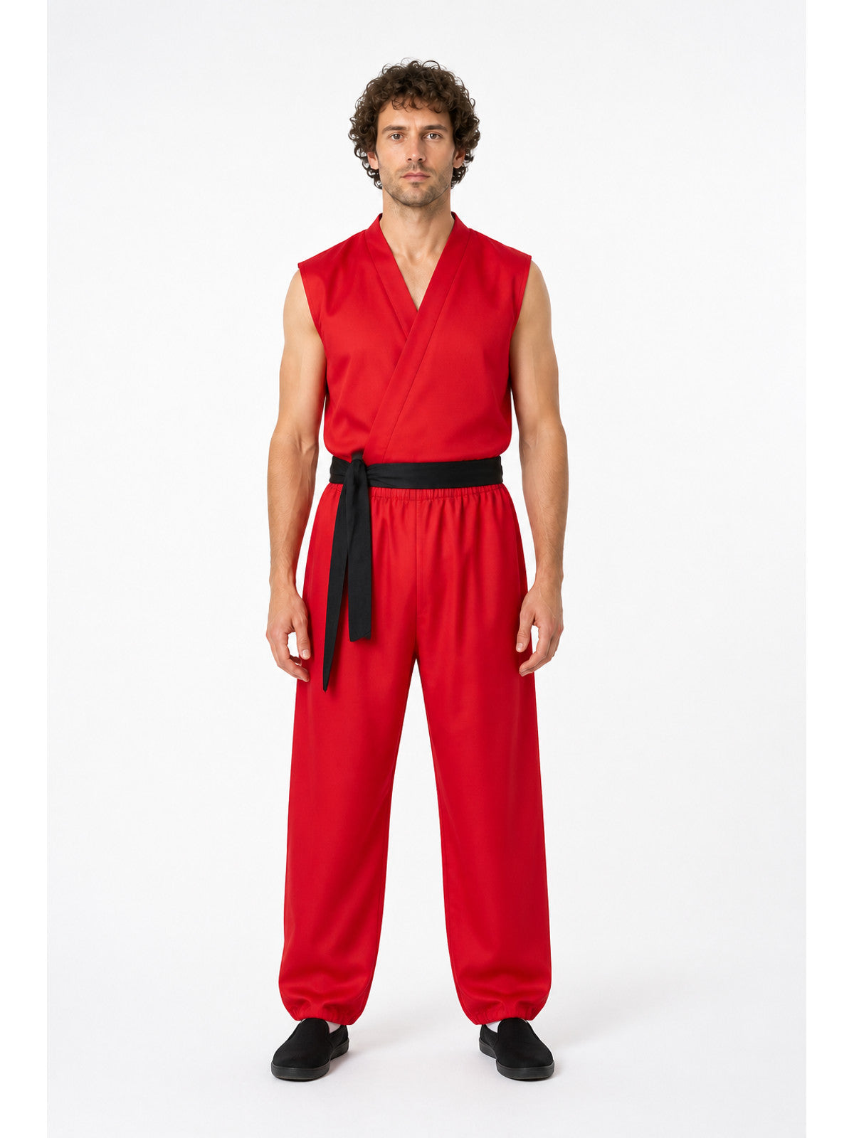 Ken Cosplay Costume: Red Set with Belt main product view
