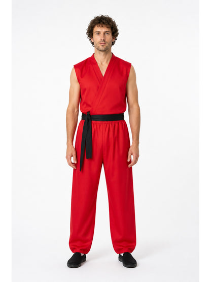 Ken Cosplay Costume: Red Set with Belt main product view