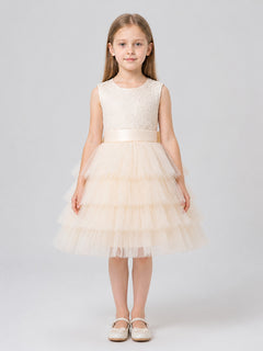 Princess Tutu Dress for a Flower Girl’s Birthday