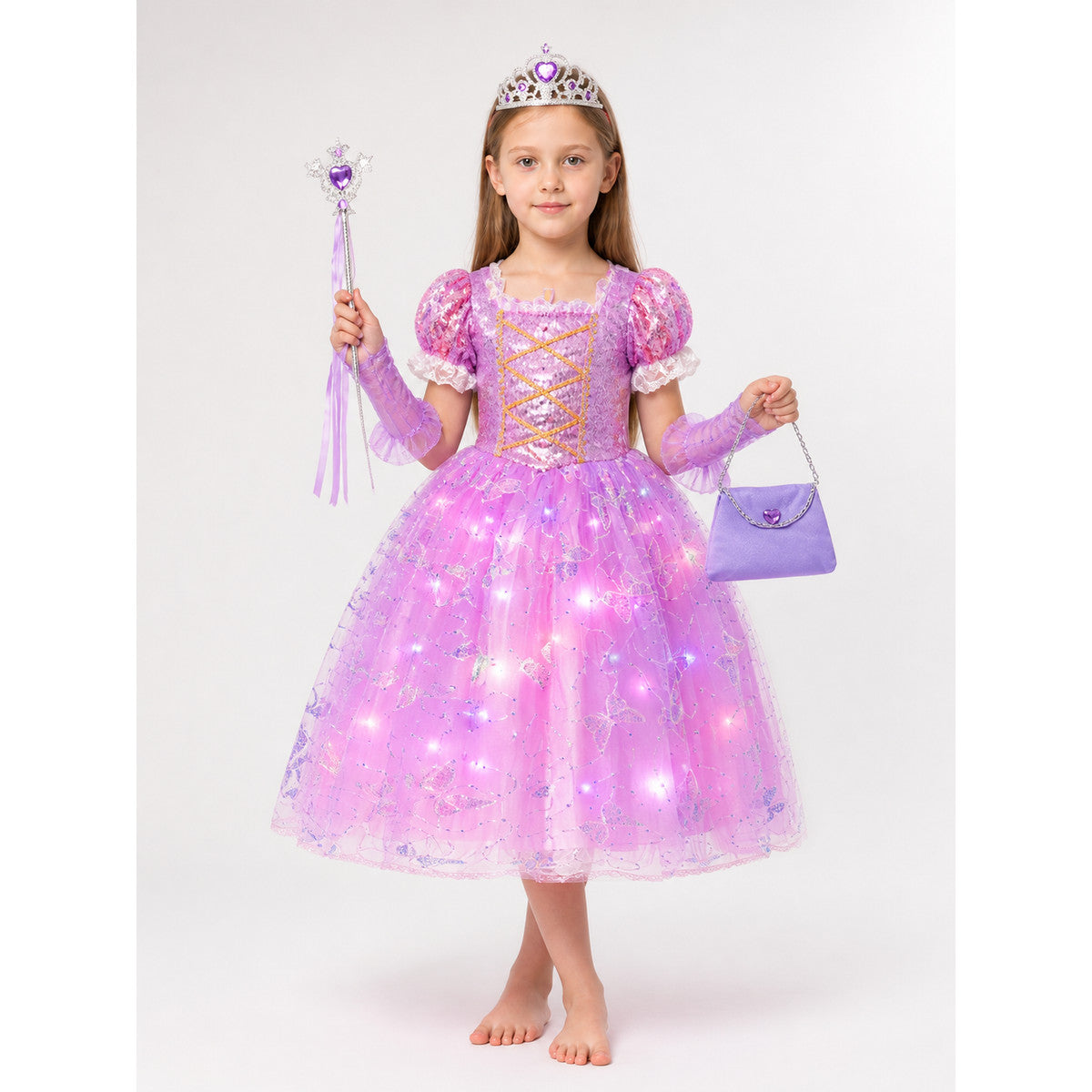 Light-Up Princess Costume for Halloween main product view